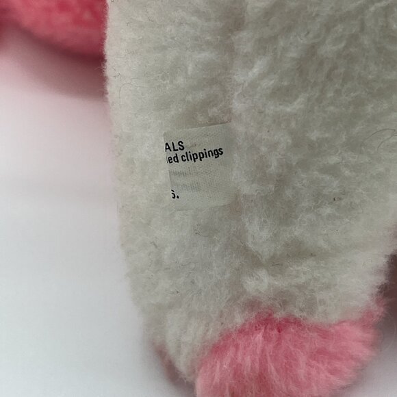 Vintage 1982 Mattel Poochie 7" Stuffed Plush Puppy Dog w/ Pink Heart Collar Tag - Picture 8 of 10